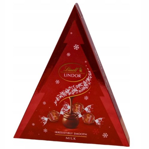 Lindt tejcsokoládé praliné karácsonyfa 