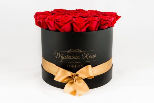 RÓZSABOX 40 szálas henger dobozban