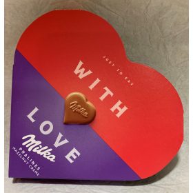 Milka szív alakú praliné