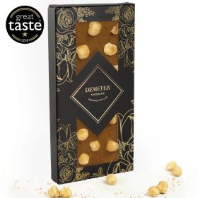   Demeter Hawaii vörös sóval és piemonti mogyoróval szórt karamellás csokoládé