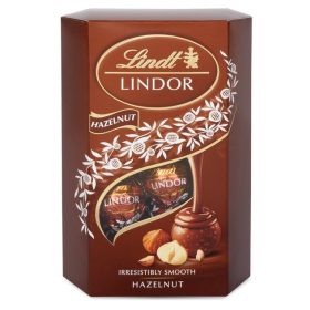 Lindt praliné mogyorós töltelékkel.