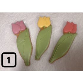 Kézműves mézeskalács szálas tulipán