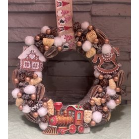 Kopogtató mézeskalács figurákkal