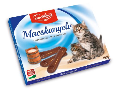 Macskanyelv tej csokoládéval