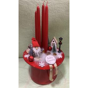 Clinderes adventi asztaldísz 1.