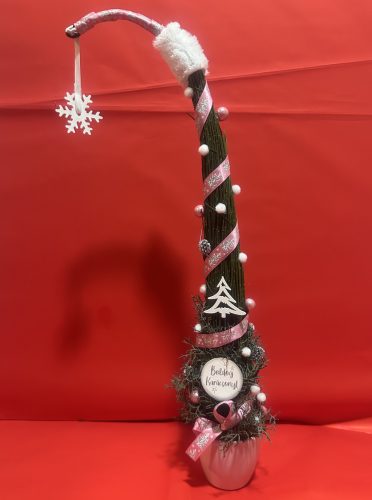 Grincsfa hópehelyel