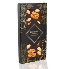   Demeter Étcsokoládé fahéjjal, pirított dióval és mandulával