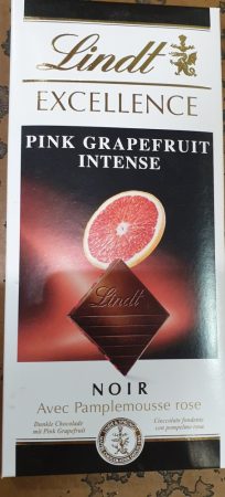 Lindt grapefruit ízű étcsoki 100 g.