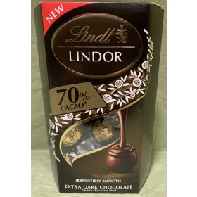 Lindt extra étcsokoládés praliné