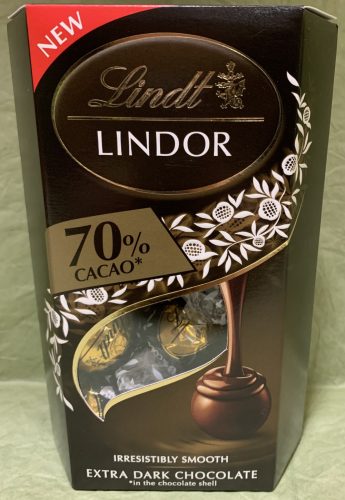 Lindt extra étcsokoládés praliné