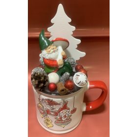 Karácsonyi bögre törpével