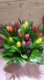 tulipán csokor 20 szálból  (Csak Bp.-re és Pest megyébe rendelhető kiszállítással!)